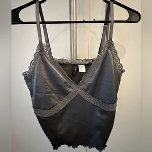 H&M Lace Trimmed Camisole Top